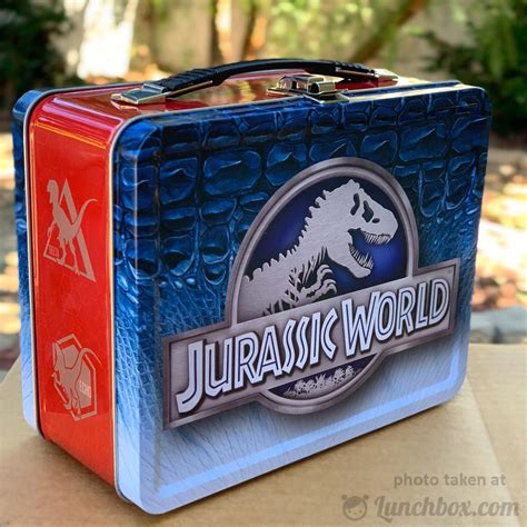 metal lunch box jurassic park|Jurassic World Lunch Box – Lunchbox.com.